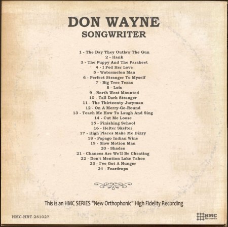 DON WAYNE