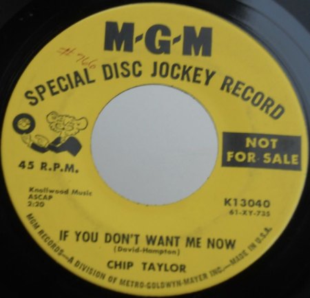 CHIP TAYLOR (WES VOIGHT)