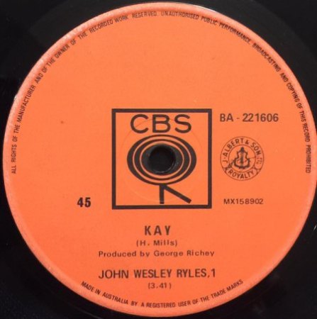 JOHN WESLEY RYLES  (1950 - 2025)