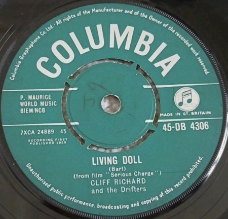 LIVING DOLL - Paul Kuhn covert Cliff Richard