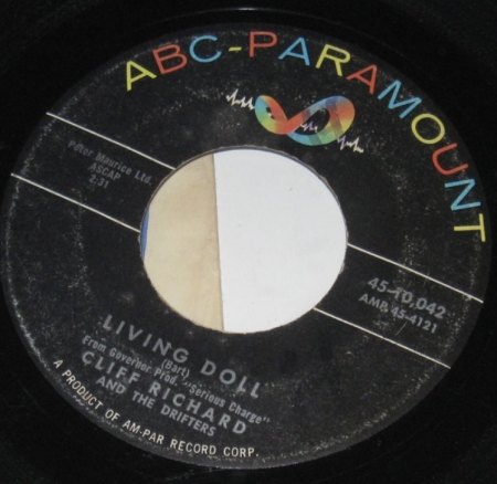 LIVING DOLL - Paul Kuhn covert Cliff Richard