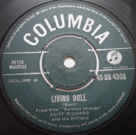 LIVING DOLL - Paul Kuhn covert Cliff Richard