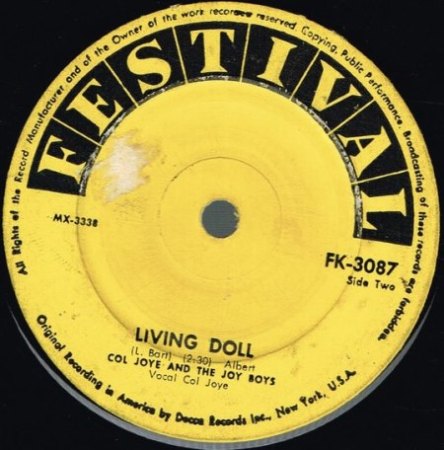 LIVING DOLL - Paul Kuhn covert Cliff Richard
