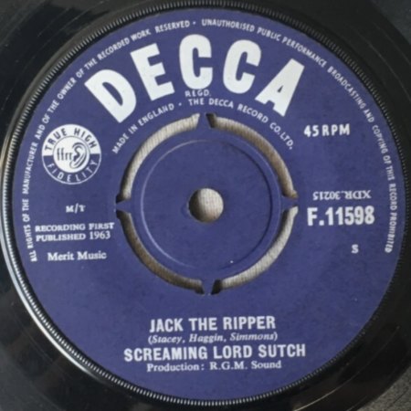 SCREAMING "LORD" SUTCH