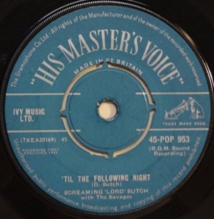 SCREAMING "LORD" SUTCH