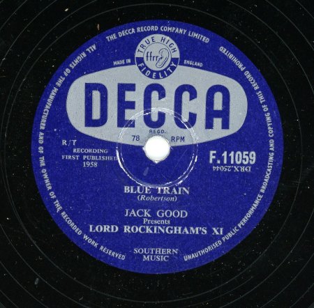 JACK GOOD Presents LORD ROCKINGHAM'S XI