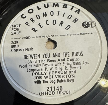 POLLY O'NEAL & JOE WOLVERTON