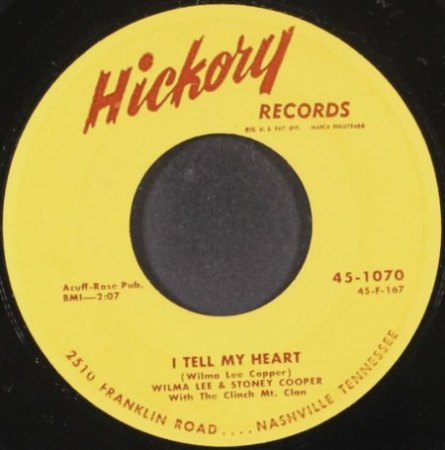 WILMA LEE and STONEY COOPER