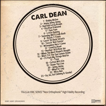 CARL DEAN