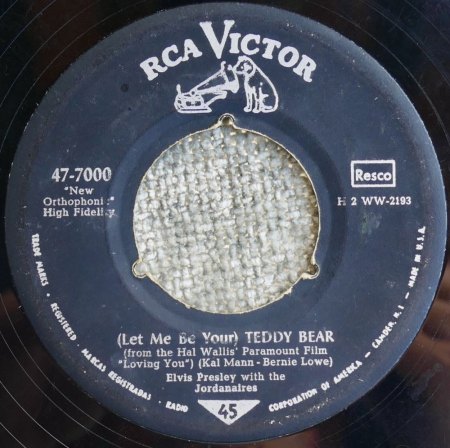 Elvis deutsche RCA US Army Singles