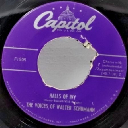 VOICES OF WALTER SCHUMANN - HOT 100 VON 1955