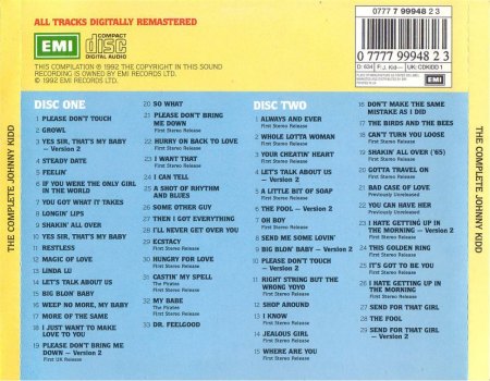 JOHNNY KIDD & THE PIRATES