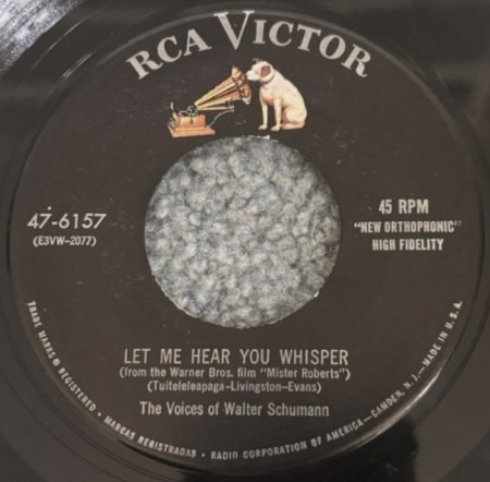 VOICES OF WALTER SCHUMANN - HOT 100 VON 1955