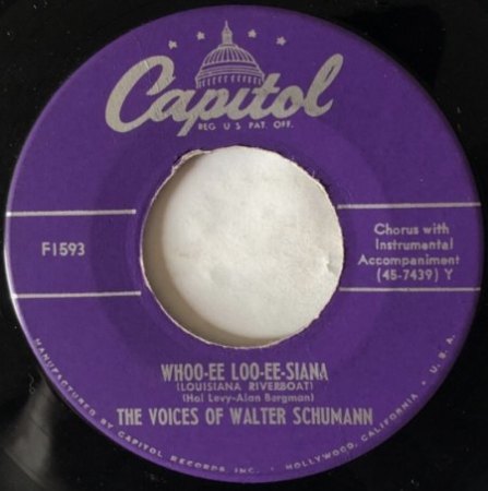 VOICES OF WALTER SCHUMANN - HOT 100 VON 1955