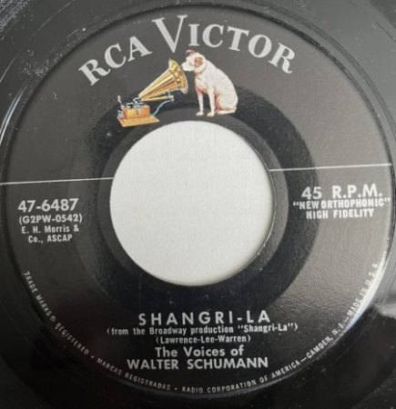 VOICES OF WALTER SCHUMANN - HOT 100 VON 1955