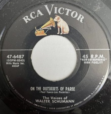 VOICES OF WALTER SCHUMANN - HOT 100 VON 1955