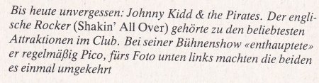 JOHNNY KIDD & THE PIRATES