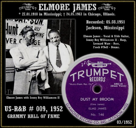 ELMORE JAMES - COLLAGEN 1952