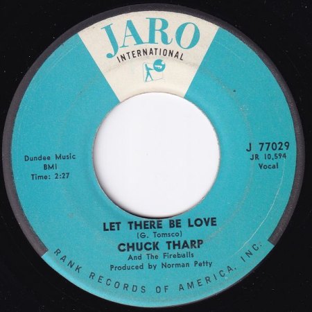 CHUCK THARP & THE FIREBALLS