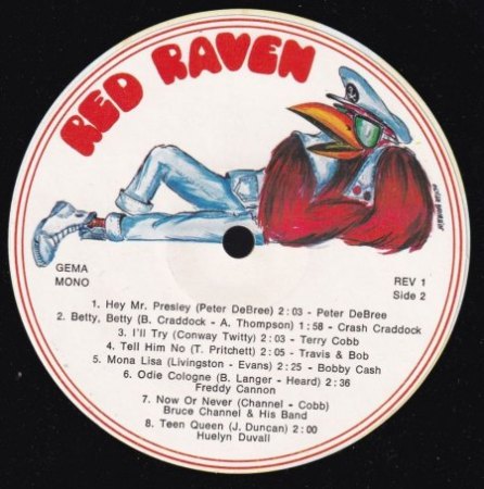 TRAVIS & BOB - Tell him no 1. und 2. Label