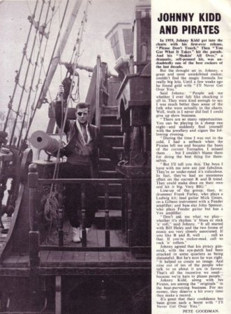 JOHNNY KIDD & THE PIRATES