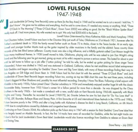 LOWELL FULSON