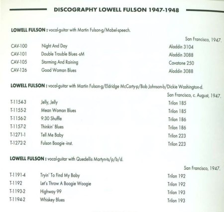 LOWELL FULSON