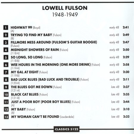 LOWELL FULSON