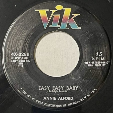 ANNIE ALFORD