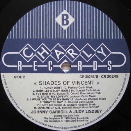 JOHNNY CARROLL - Rockabilly pur