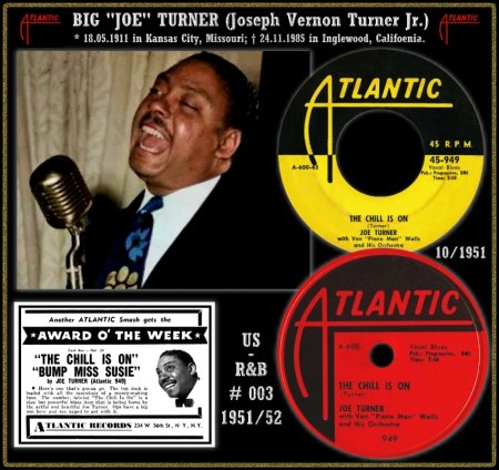 JOE TURNER - HOT 100 - 1951