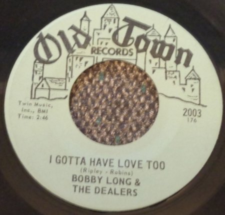 BOBBY LONG auch Joe Erskine