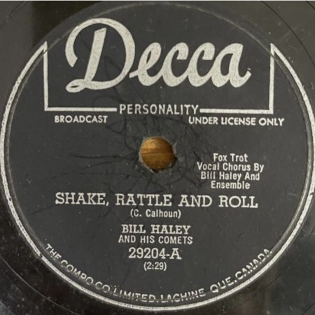 Bill Haley 78'er Decca
