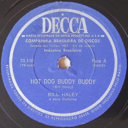 Bill Haley 78'er Decca