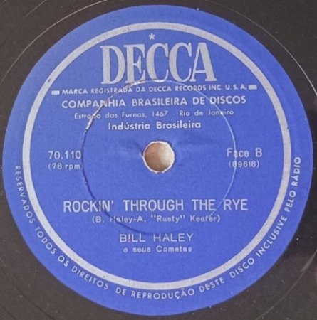 Bill Haley 78'er Decca