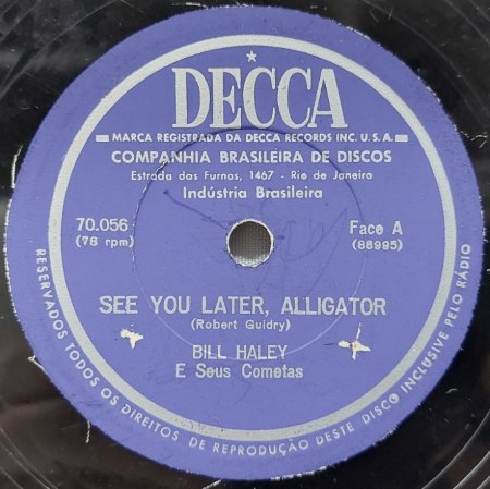 Bill Haley 78'er Decca