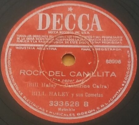 Bill Haley 78'er Decca
