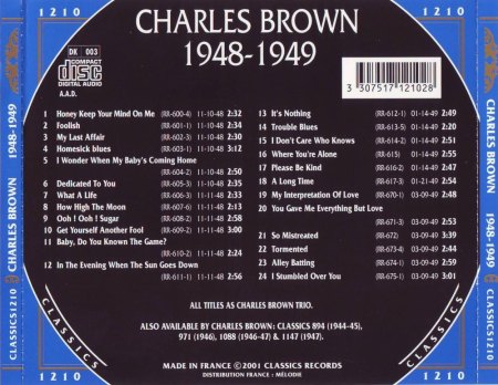 CHARLES BROWN