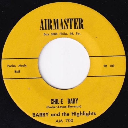 BARRY AND THE HIGHLIGHTS