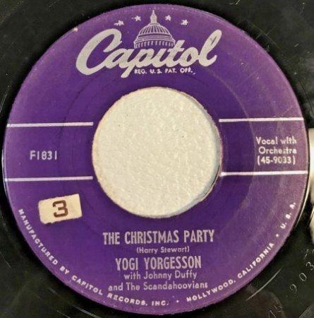 YOGI YORGESSON (HARRY STEWART)