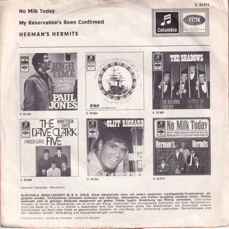 HERMAN'S HERMITS vocal Peter Noone