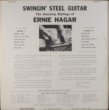 ERNIE HAGAR