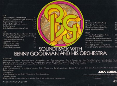 BENNY GOODMAN