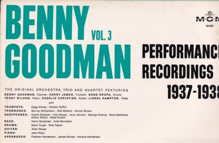 BENNY GOODMAN
