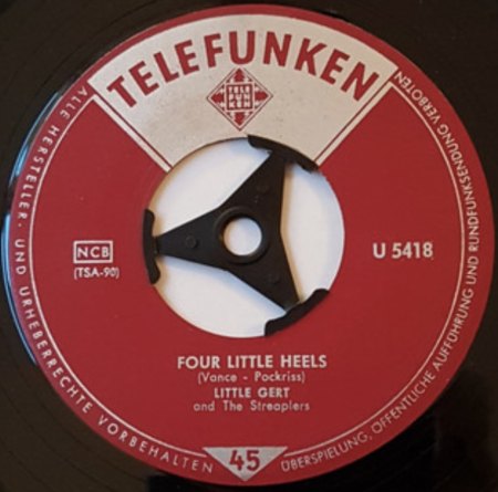FOUR LITTLE HEELS - brian hyland
