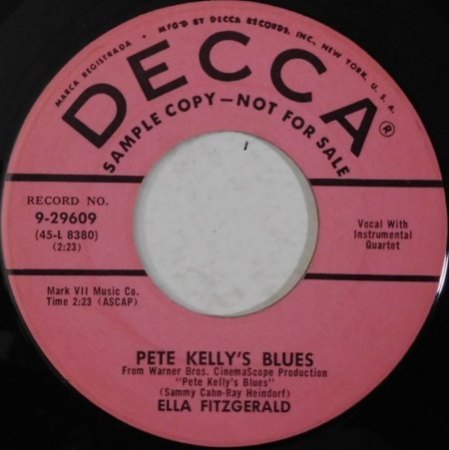 PETE KELLY´S BLUES     aka   ES GESCHAH IN EINER NACHT