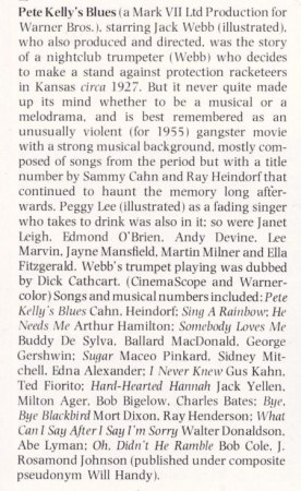 PETE KELLY´S BLUES     aka   ES GESCHAH IN EINER NACHT