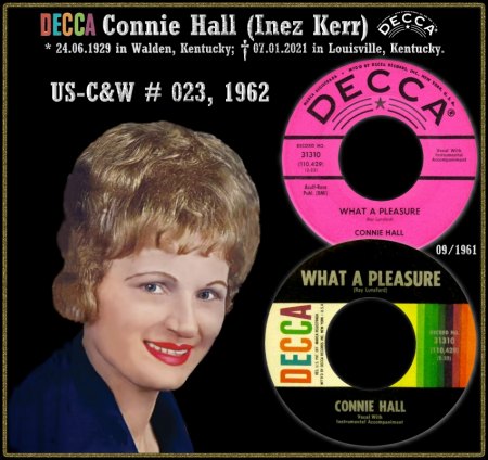 CONNIE HALL