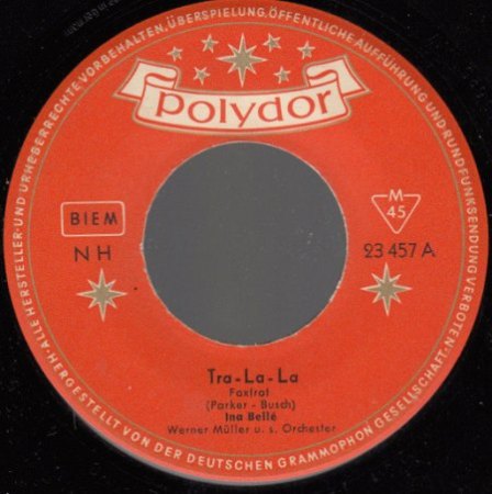 TRA LA LA - original  und coverversion la vern baker