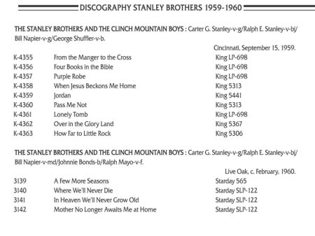 STANLEY BROTHERS
